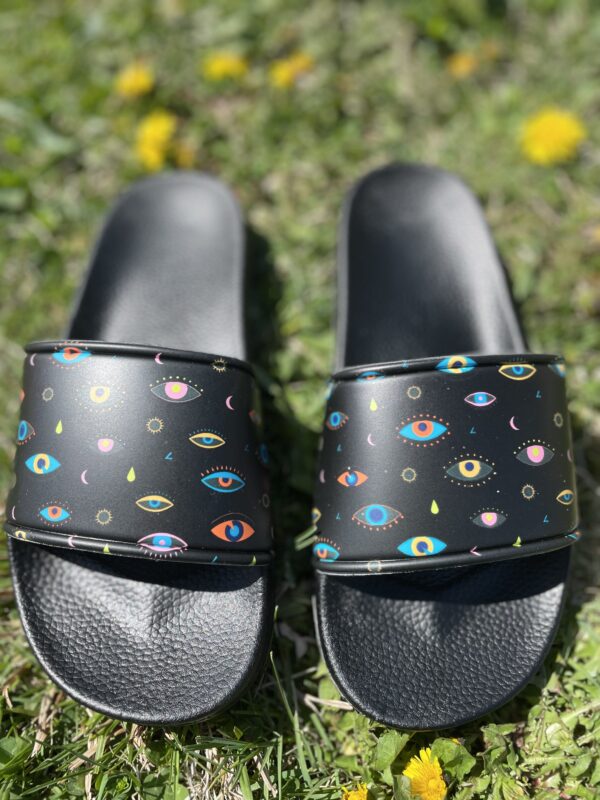 Evil Eye Summer Comfortable Slides - Image 6