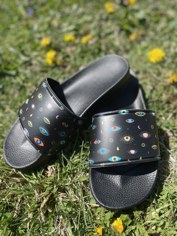 Evil Eye Summer Comfortable Slides - Image 4