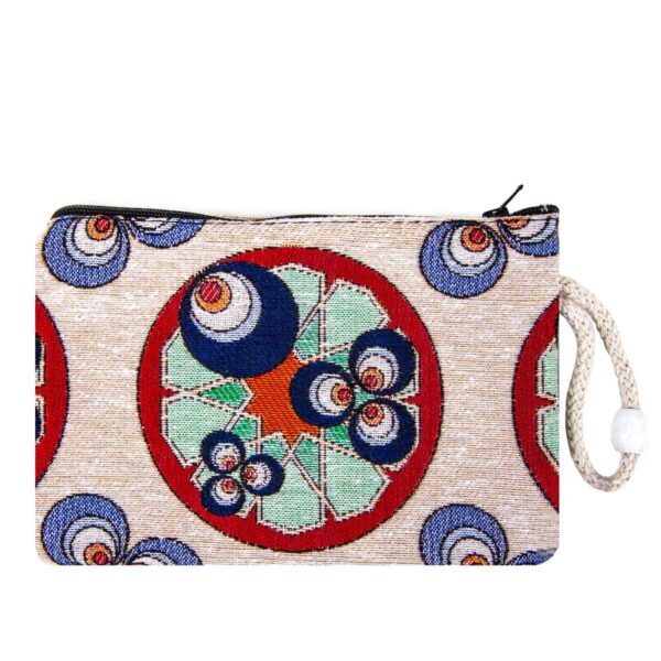 Evil Eye Carpet Tapestry Coin Purse - Image 2