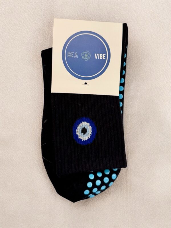 Evil Eyes Pilates Yoga Grip Socks - Image 2