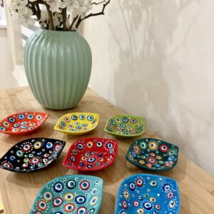 Evil Eye Handmade Ceramic 6 pc Serving Set